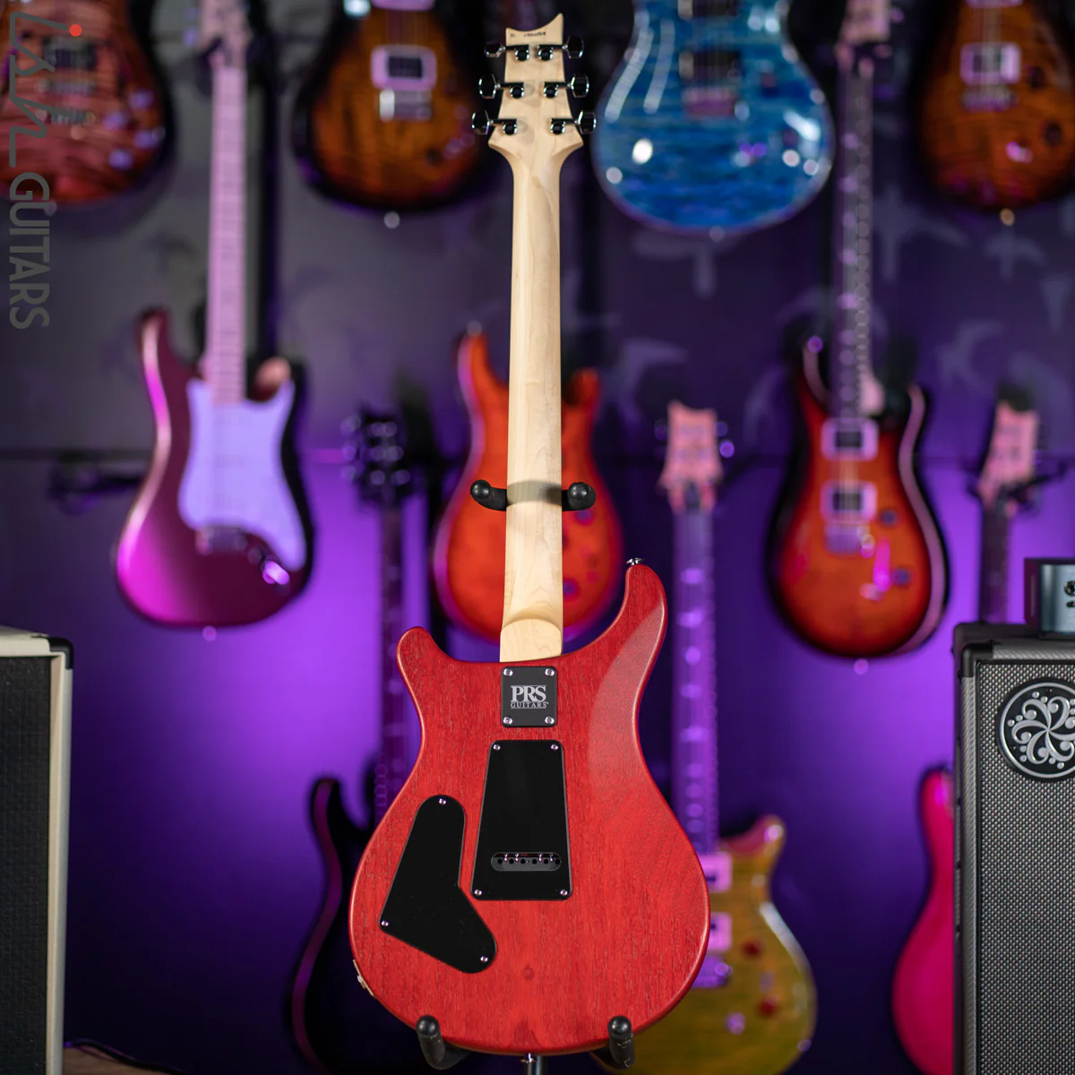 2021 PRS CE 24 Standard Satin Nitro Vintage Cherry - Image 7
