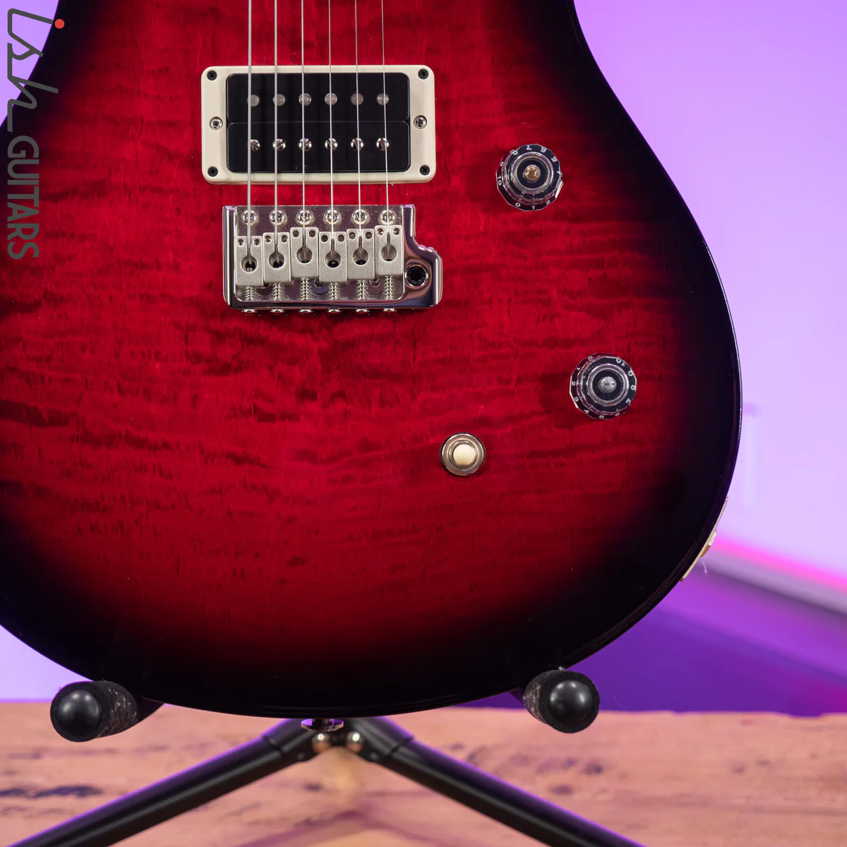 PRS CE 24 Scarlet Smokeburst Custom Color - Image 4