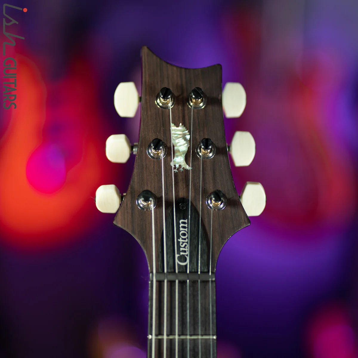 2020 PRS Custom 24 35th Anniversary Custom Color Amber Smokewrap - Image 6