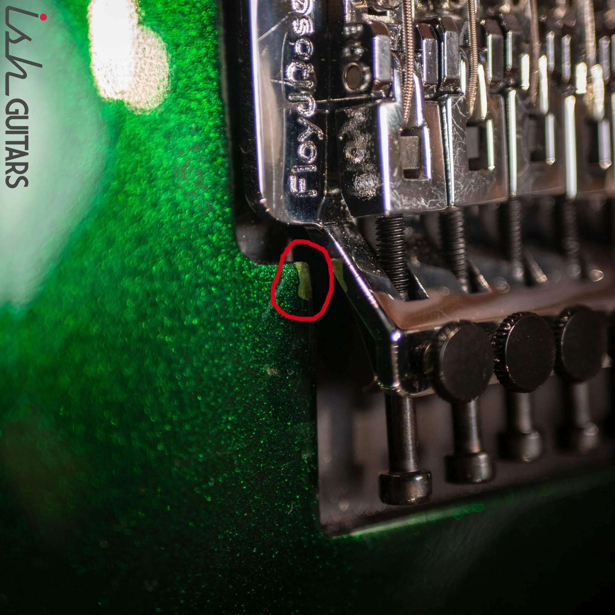 2021 PRS Custom 24 Floyd Rose Custom Color Emerald Green Metallic - Image 15