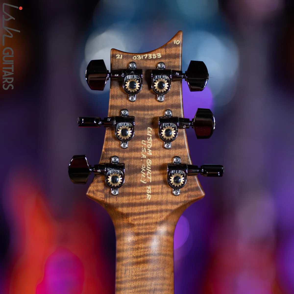 PRS Custom 24 Wood Library Autumn Sky One Piece Quilt 10 Top - Image 12