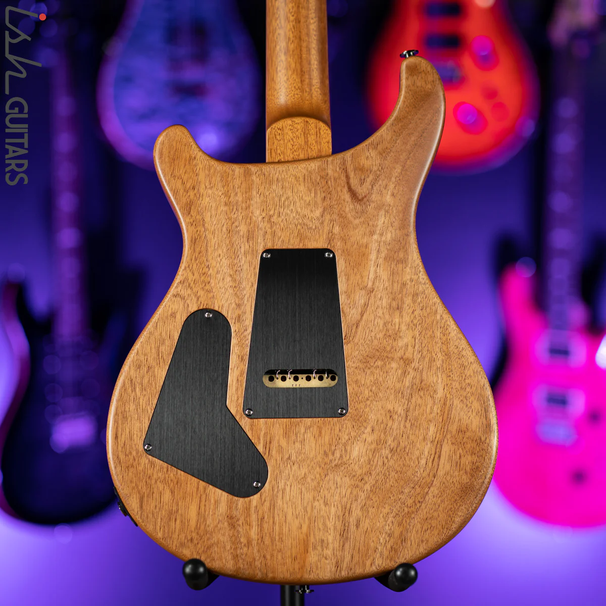 PRS Custom 24 Wood Library Black Opaque Satin - Image 9