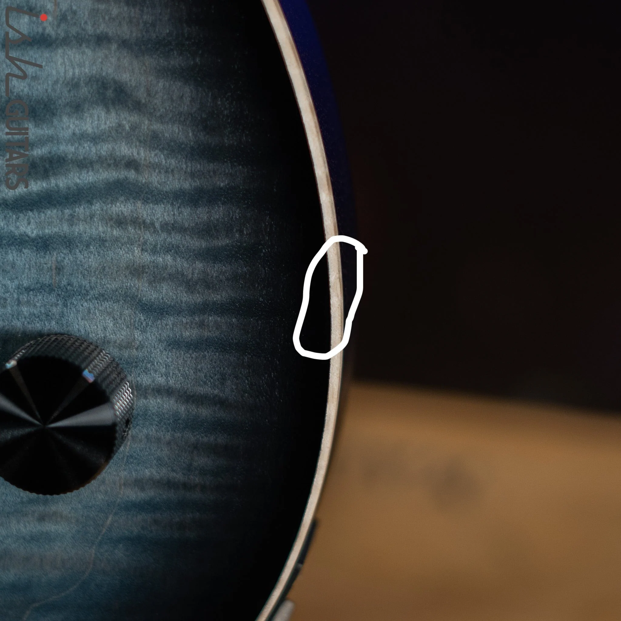 2021 PRS Dustie Waring DW CE 24 Floyd Faded Blue Smokeburst - Image 12