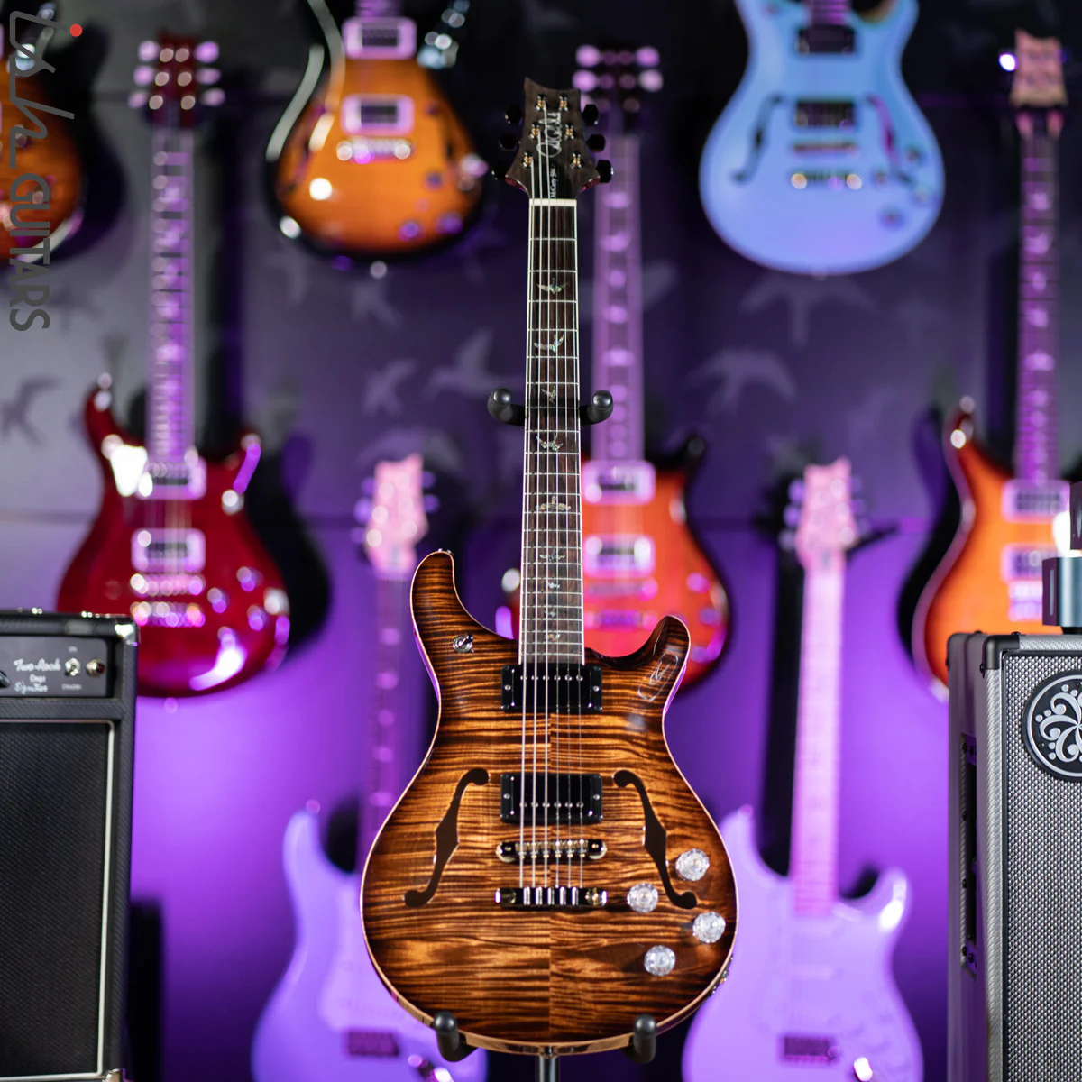 PRS McCarty 594 Hollowbody II Wood Library Copperhead Burst - Image 2
