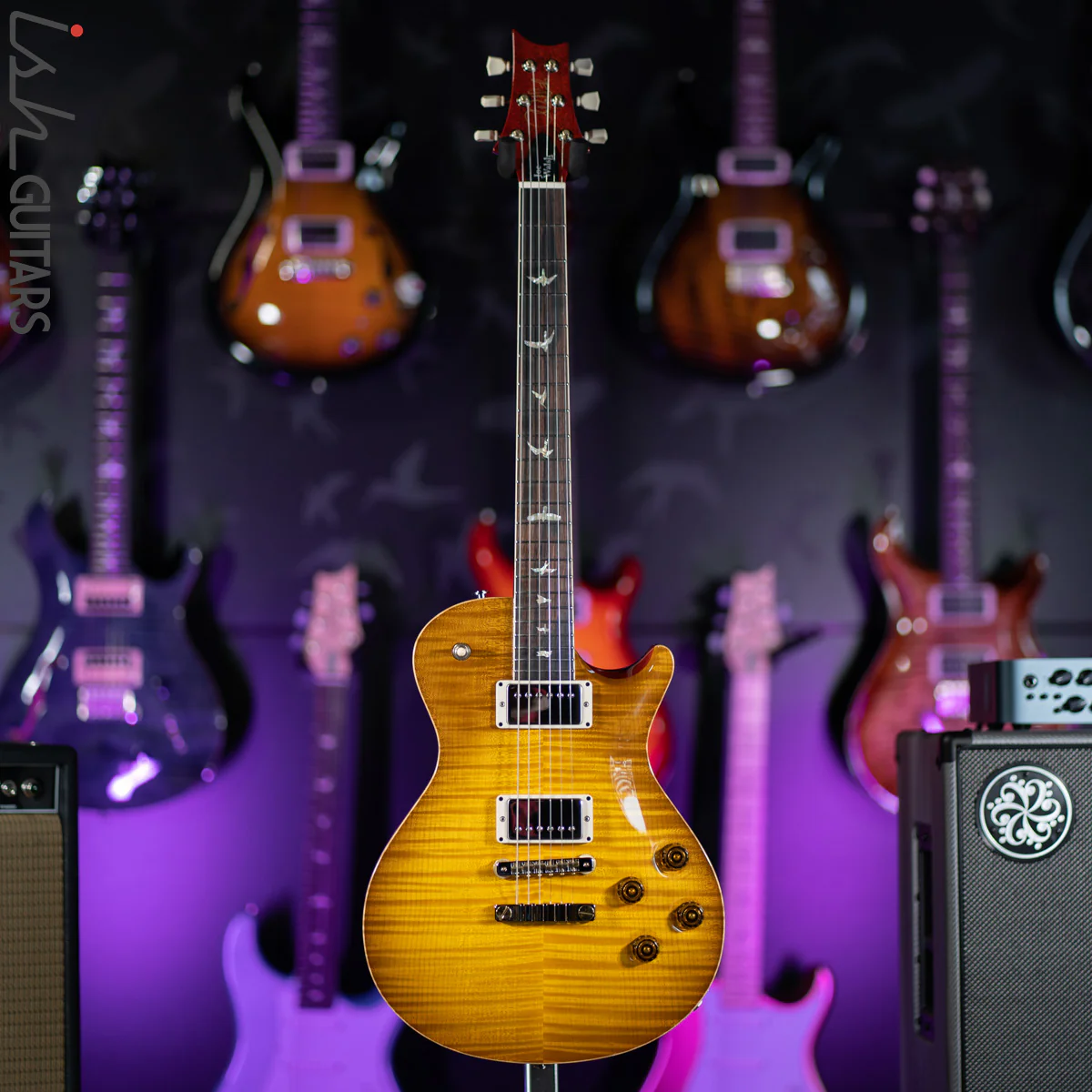 PRS McCarty 594 SingleCut Joe Walsh LTD McCarty Sunburst 10 Top - Image 2