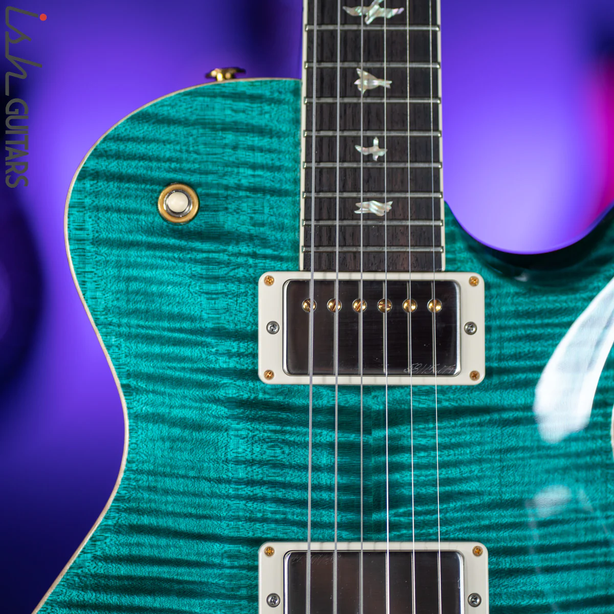 2021 PRS McCarty 594 Singlecut 10 Top Aqua - Image 3