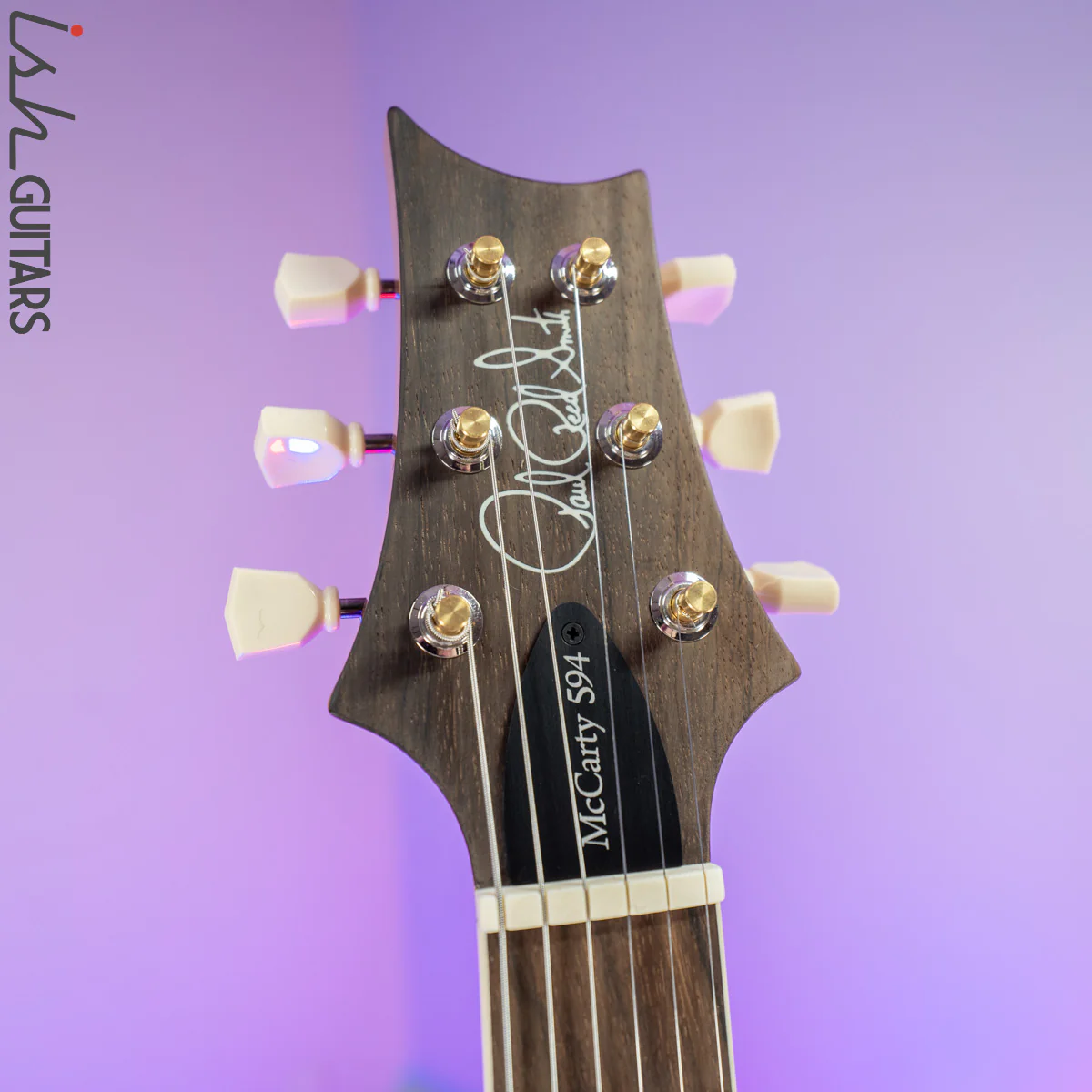 PRS McCarty 594 Wood Library Yellow Tiger 10 Top Quilt - Image 7