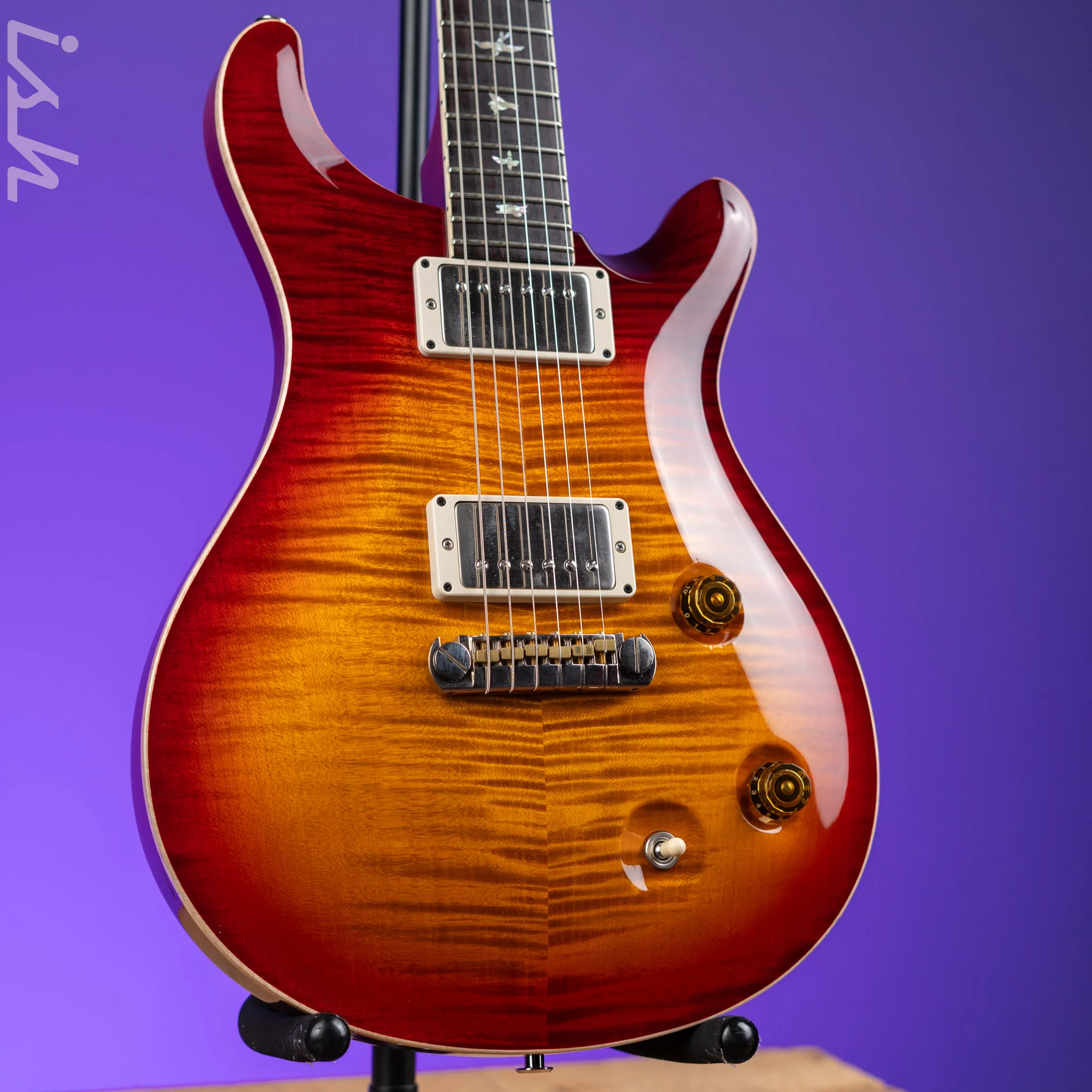 2021 PRS McCarty Doublecut Dark Cherry Sunburst