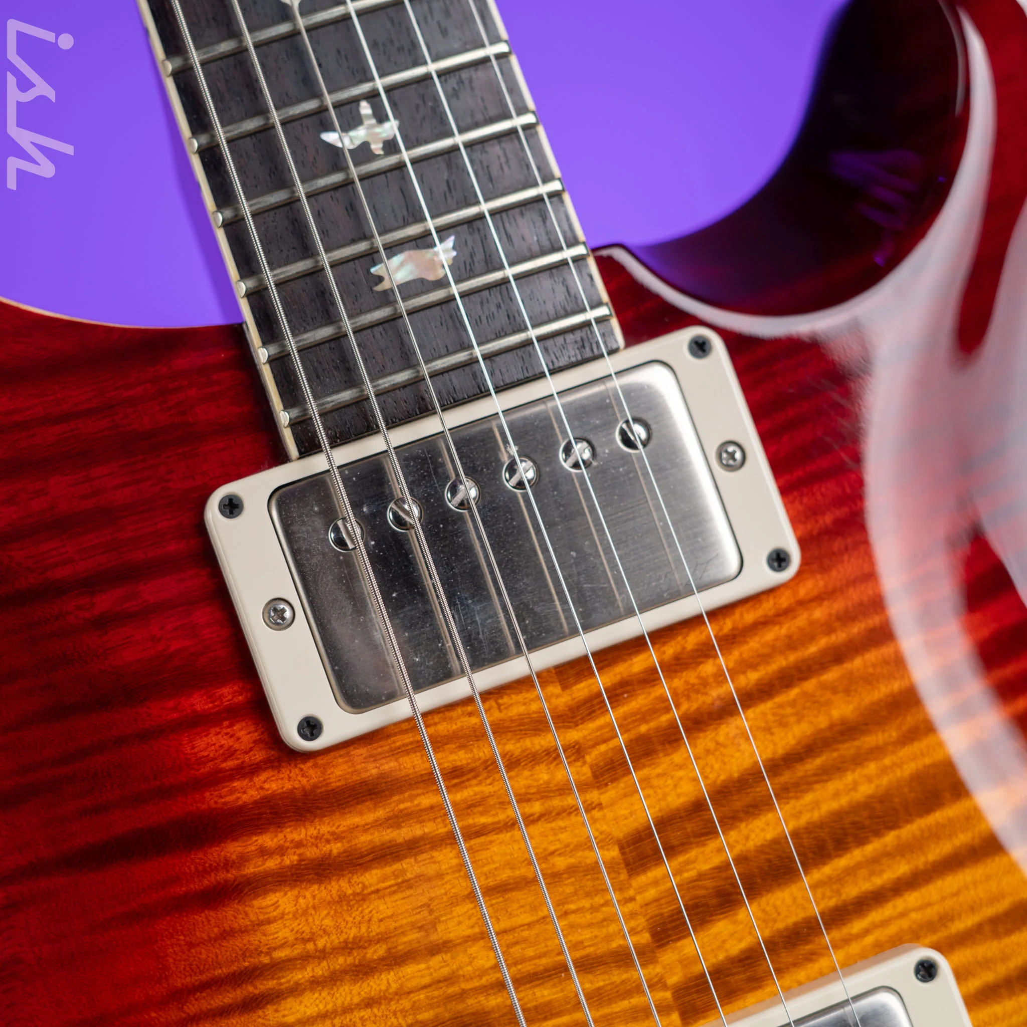 2021 PRS McCarty Doublecut Dark Cherry Sunburst - Image 8