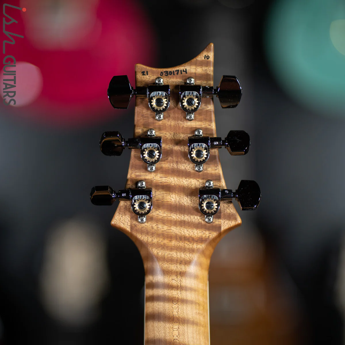 PRS McCarty 594 Hollowbody II Wood Library Jade Green Burst - Image 15