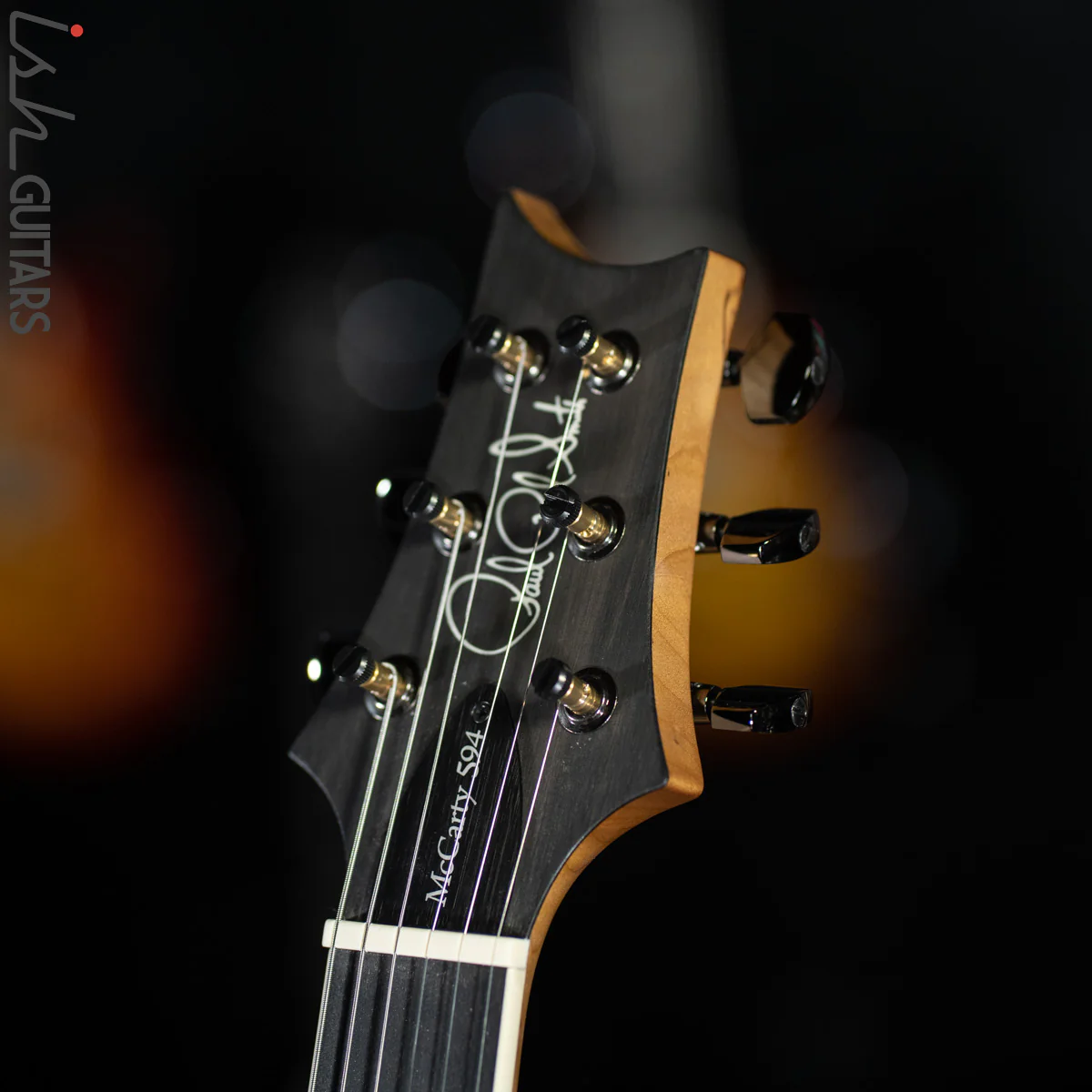 PRS McCarty 594 Hollowbody II Wood Library Jade Green Burst - Image 8