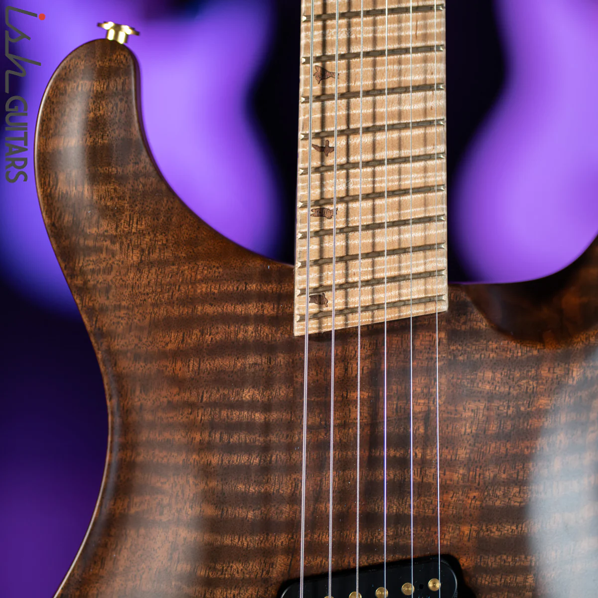 PRS Private Stock Custom 24 Multi-Scale 6-String One Piece Figured Walnut - Image 2
