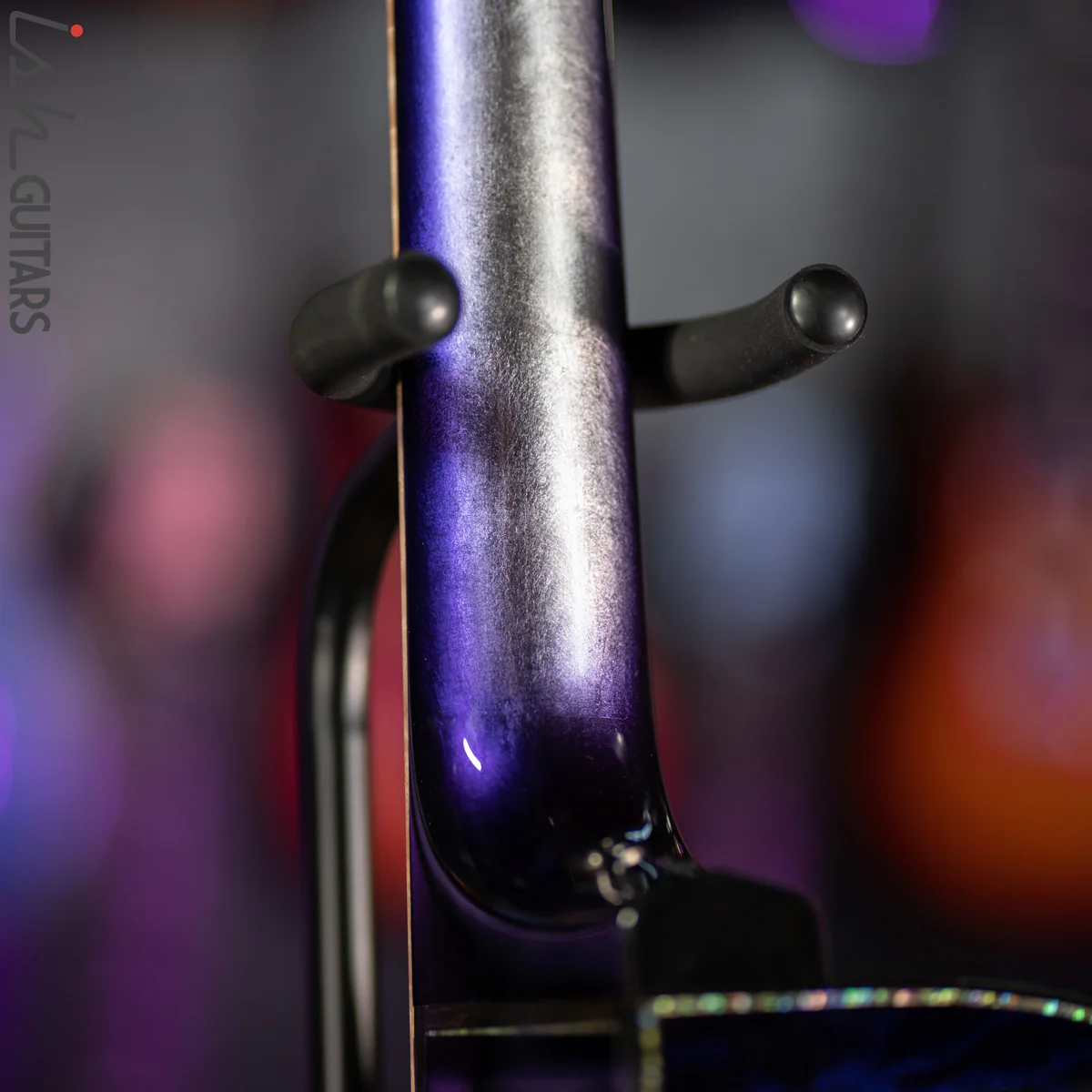 PRS Private Stock Angelus Acoustic Aqua Violet Smoked Burst - Image 16