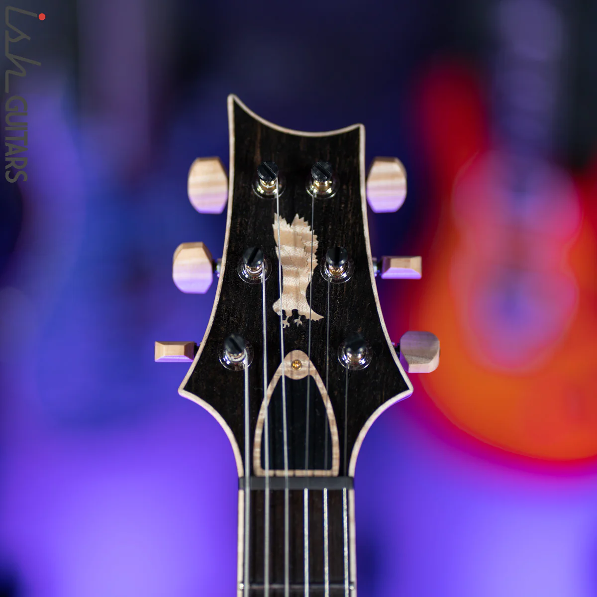 PRS Private Stock Hollowbody II 24 Fret Honey Gold Smoked Burst - Image 9