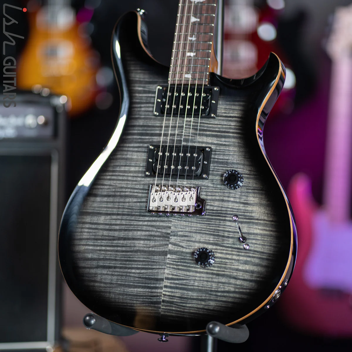 PRS SE Custom 24 Charcoal Burst - Image 2