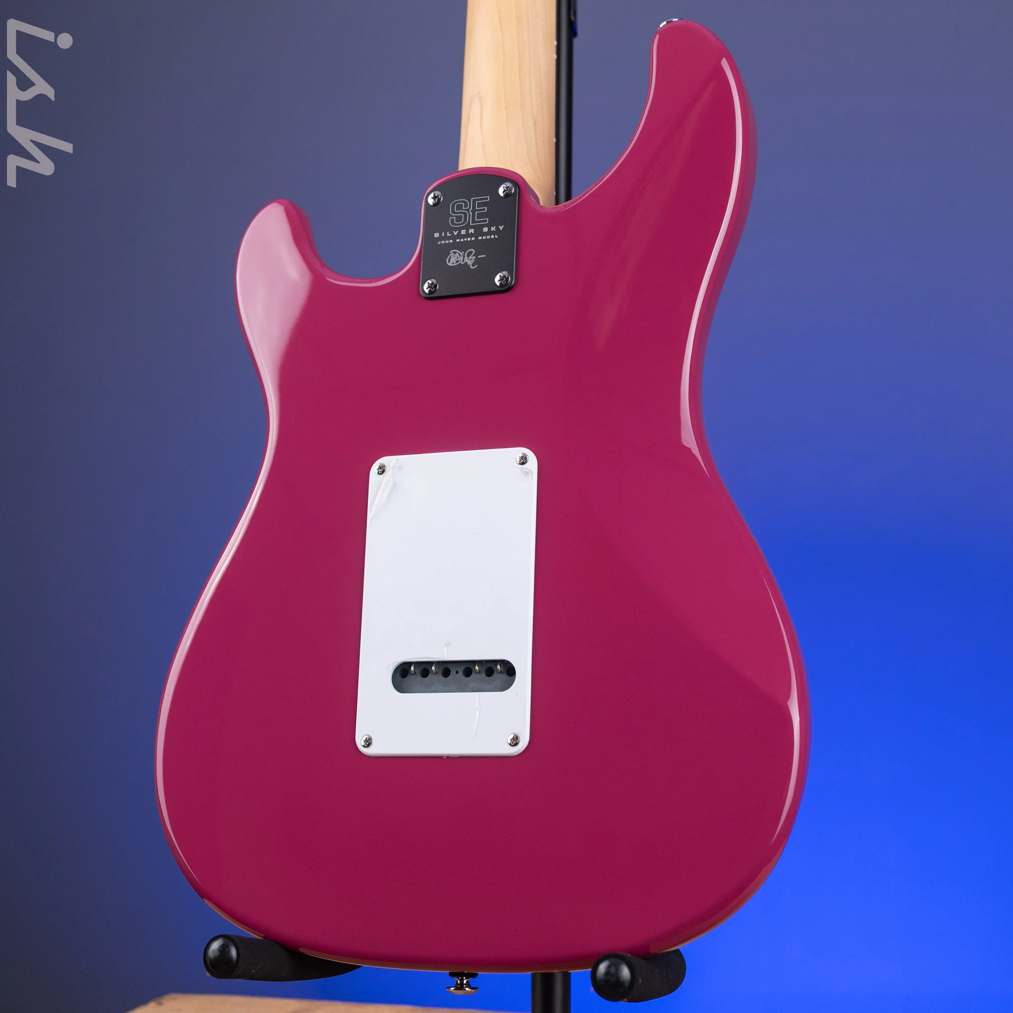 2021 PRS SE Silver Sky Dragon Fruit Demo - Image 9