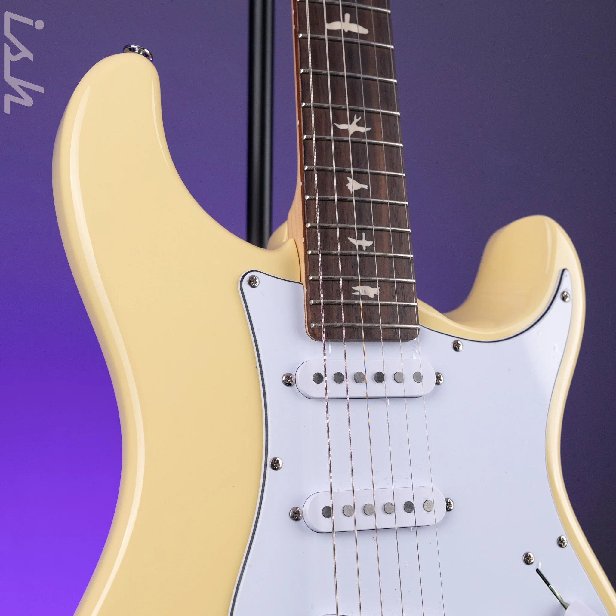 2021 PRS SE Silver Sky Moon White Demo - Image 4
