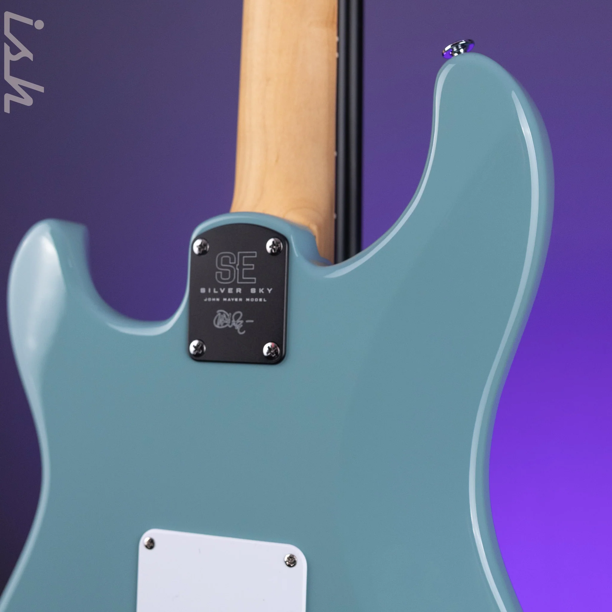 2021 PRS SE Silver Sky Stone Blue Demo - Image 10