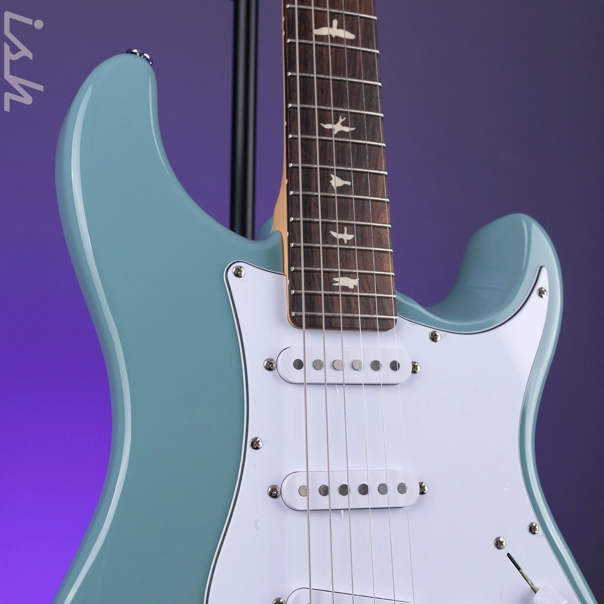 2021 PRS SE Silver Sky Stone Blue Demo - Image 4