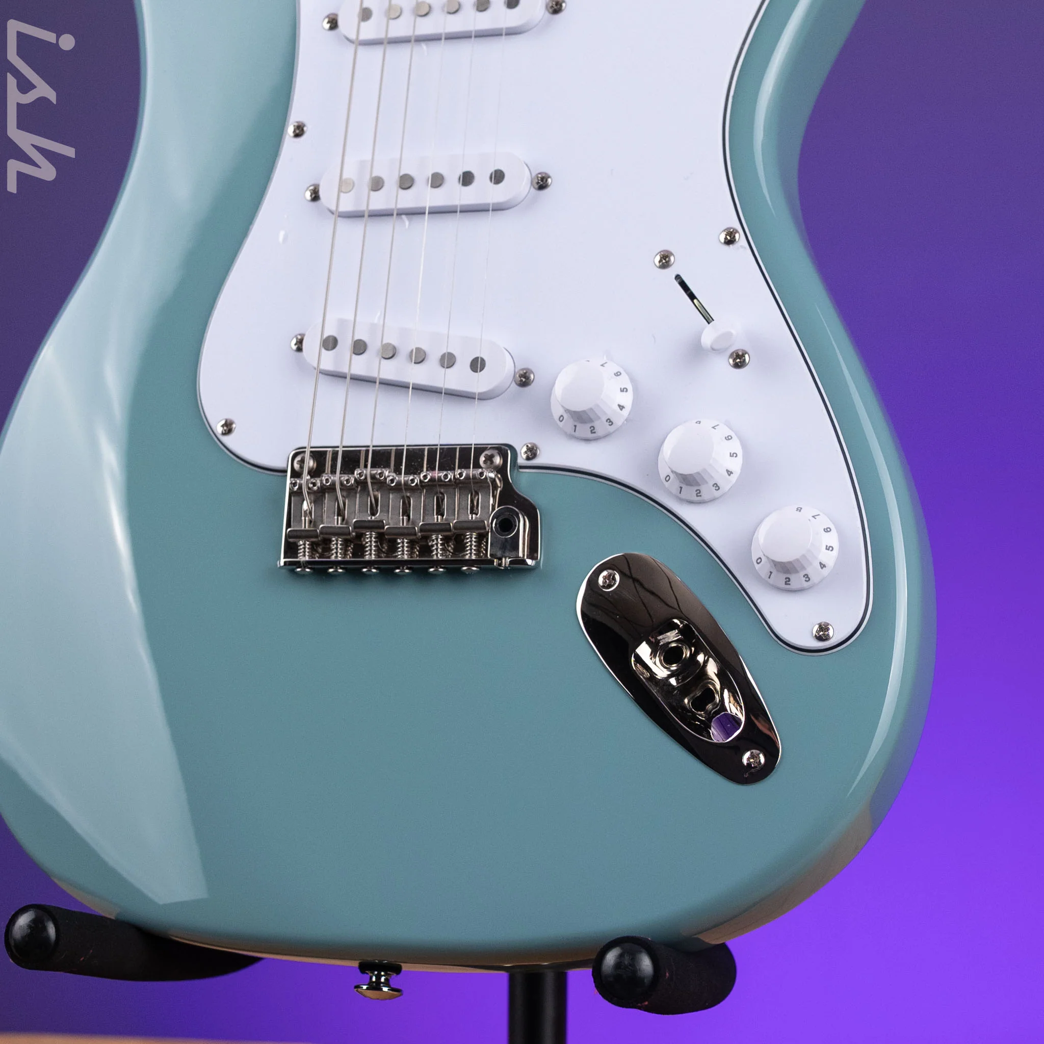 2021 PRS SE Silver Sky Stone Blue Demo - Image 5