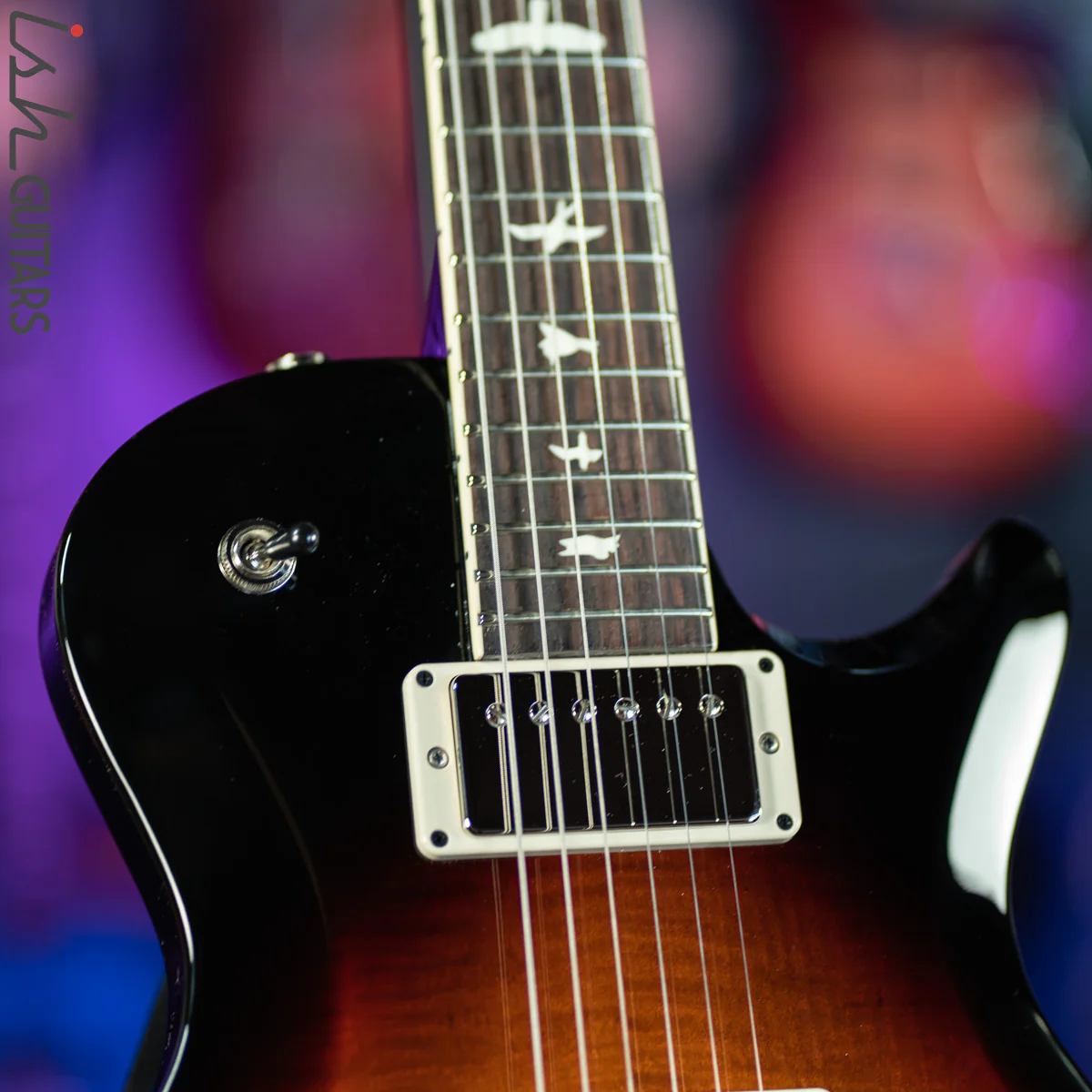 2021 PRS S2 Singlecut McCarty 594 Custom Color Amber Smokeburst - Image 5