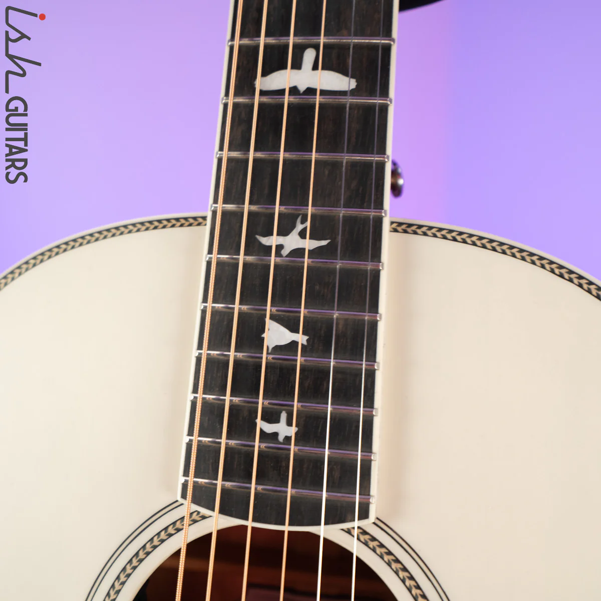 PRS SE P20E Parlor Antique White Limited Edition Demo - Image 6