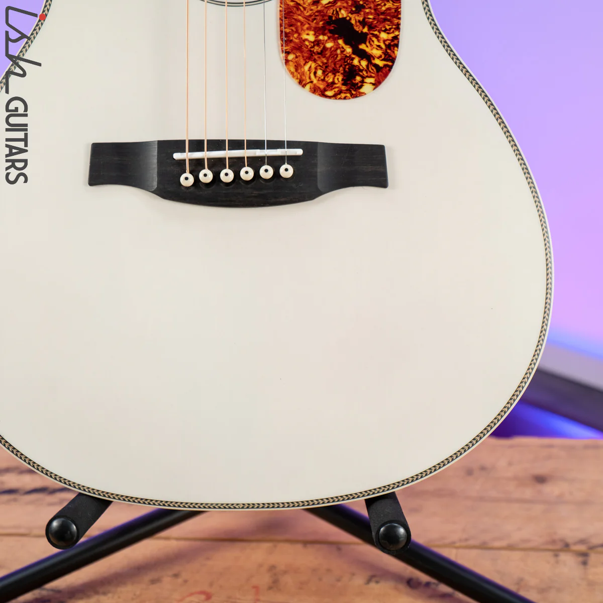 PRS SE P20E Parlor Antique White Limited Edition Demo - Image 4