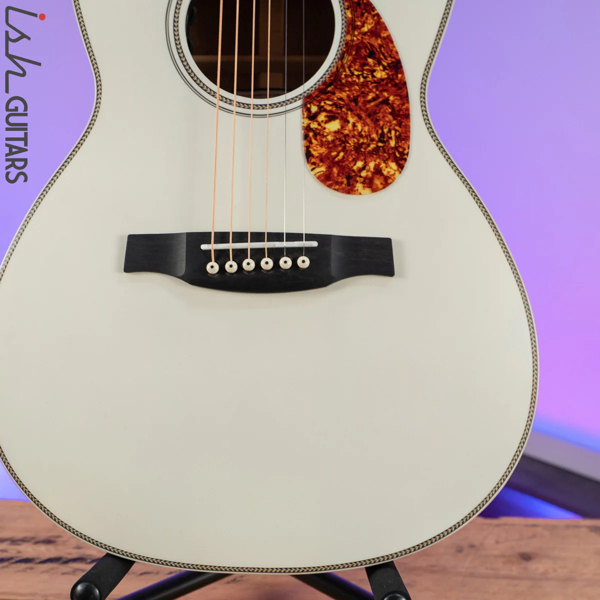 PRS SE P20E Parlor Antique White Limited Edition Demo - Image 4