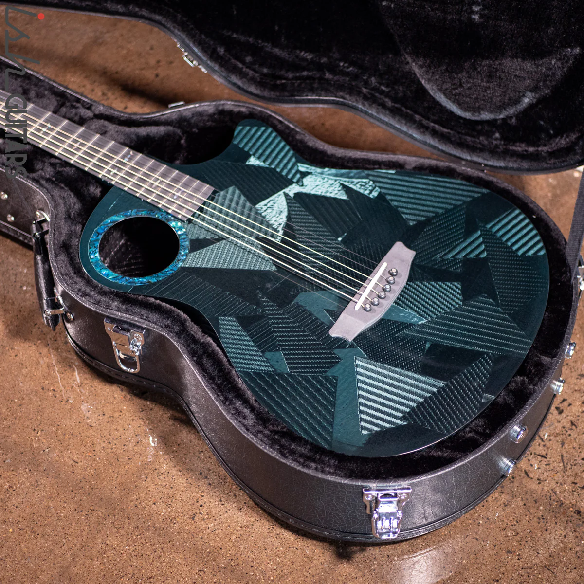 RainSong 25th Anniversary Black Ice Acoustic Guitar - Image 15