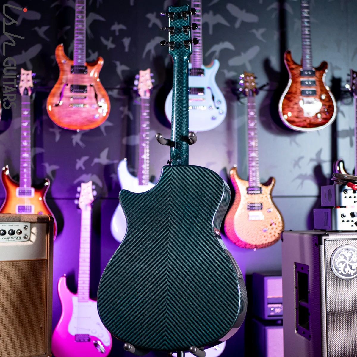 RainSong 25th Anniversary Black Ice Acoustic Guitar - Image 9