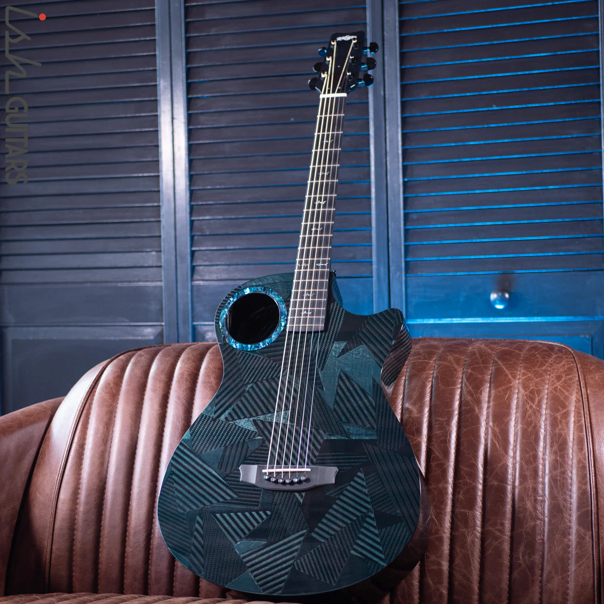 RainSong 25th Anniversary Black Ice Acoustic Guitar - Image 7