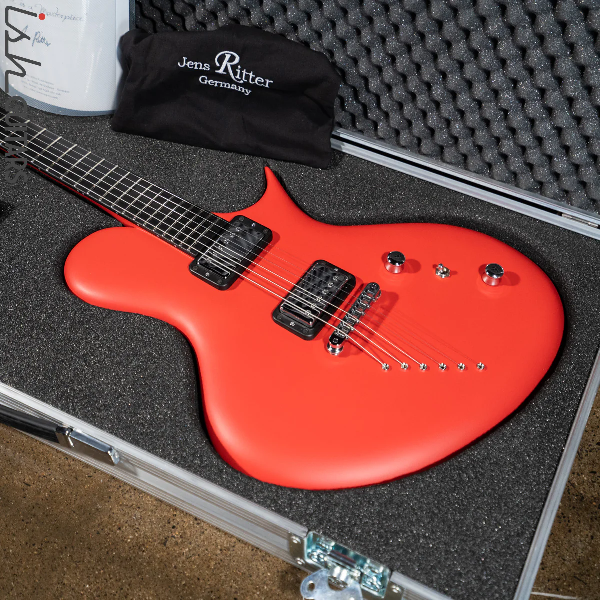2021 Ritter Porsch Sting Red Electric Guitar Refurbished - Image 16