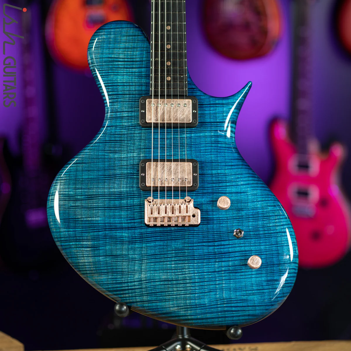 Ritter Porsch Tremolo Paraiba Reef Blue Rose Gold