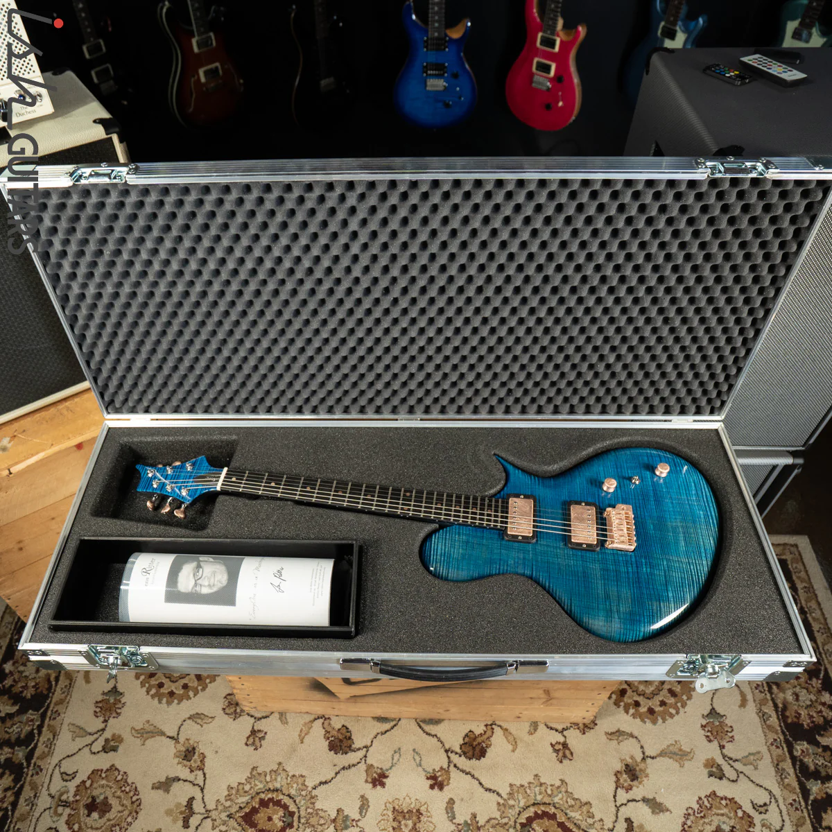 Ritter Porsch Tremolo Paraiba Reef Blue Rose Gold - Image 15