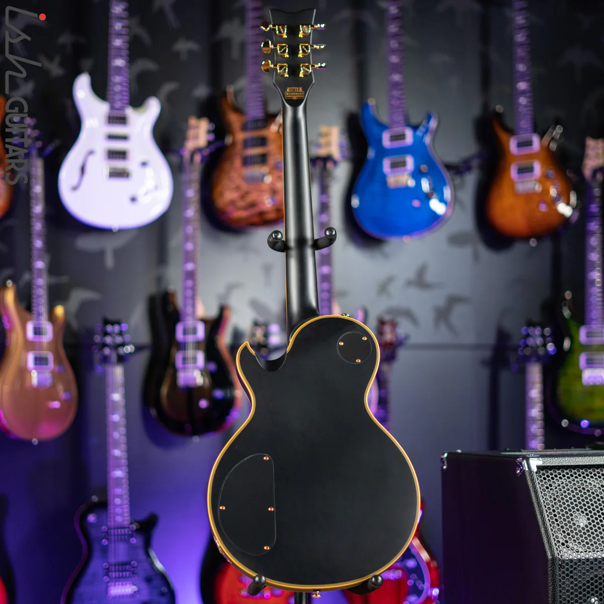 2021 Schecter Solo II Custom Electric Guitar Matte Black - Image 8