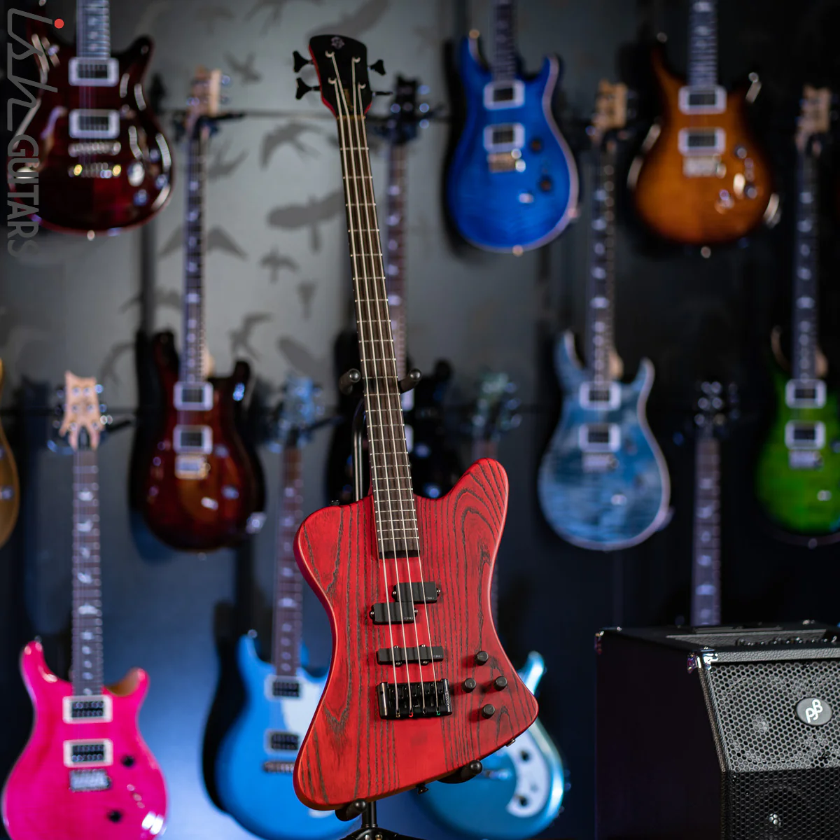 2021 Spector Euro 4X Sanded Black Cherry Matte - Image 2