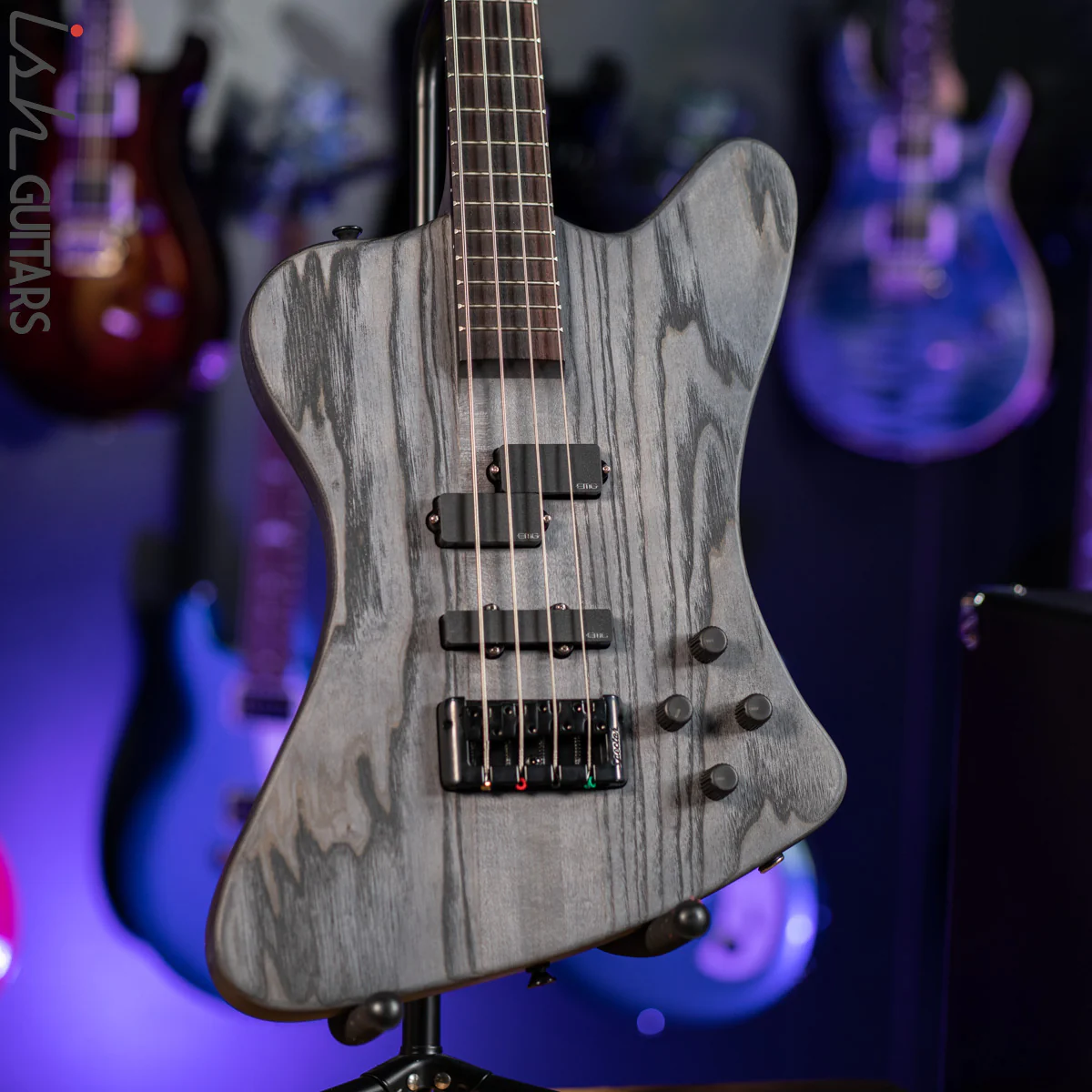 2021 Spector Euro 4X Sanded Black Satin Matte