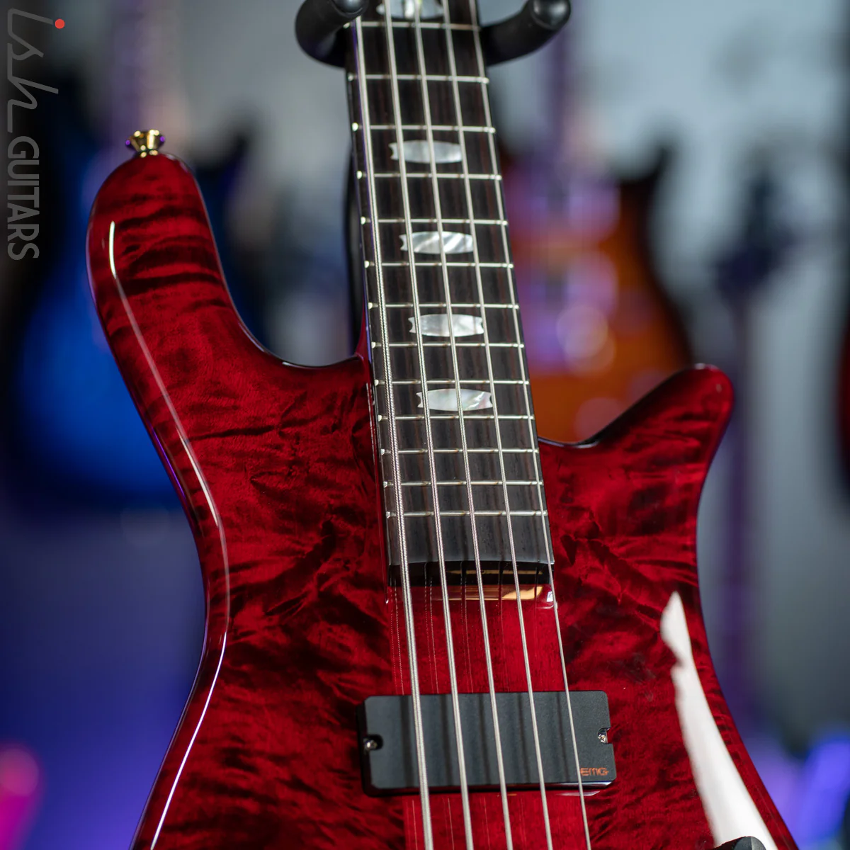 Spector Euro5 LX 5-String Bass Black Cherry Gloss - Image 5