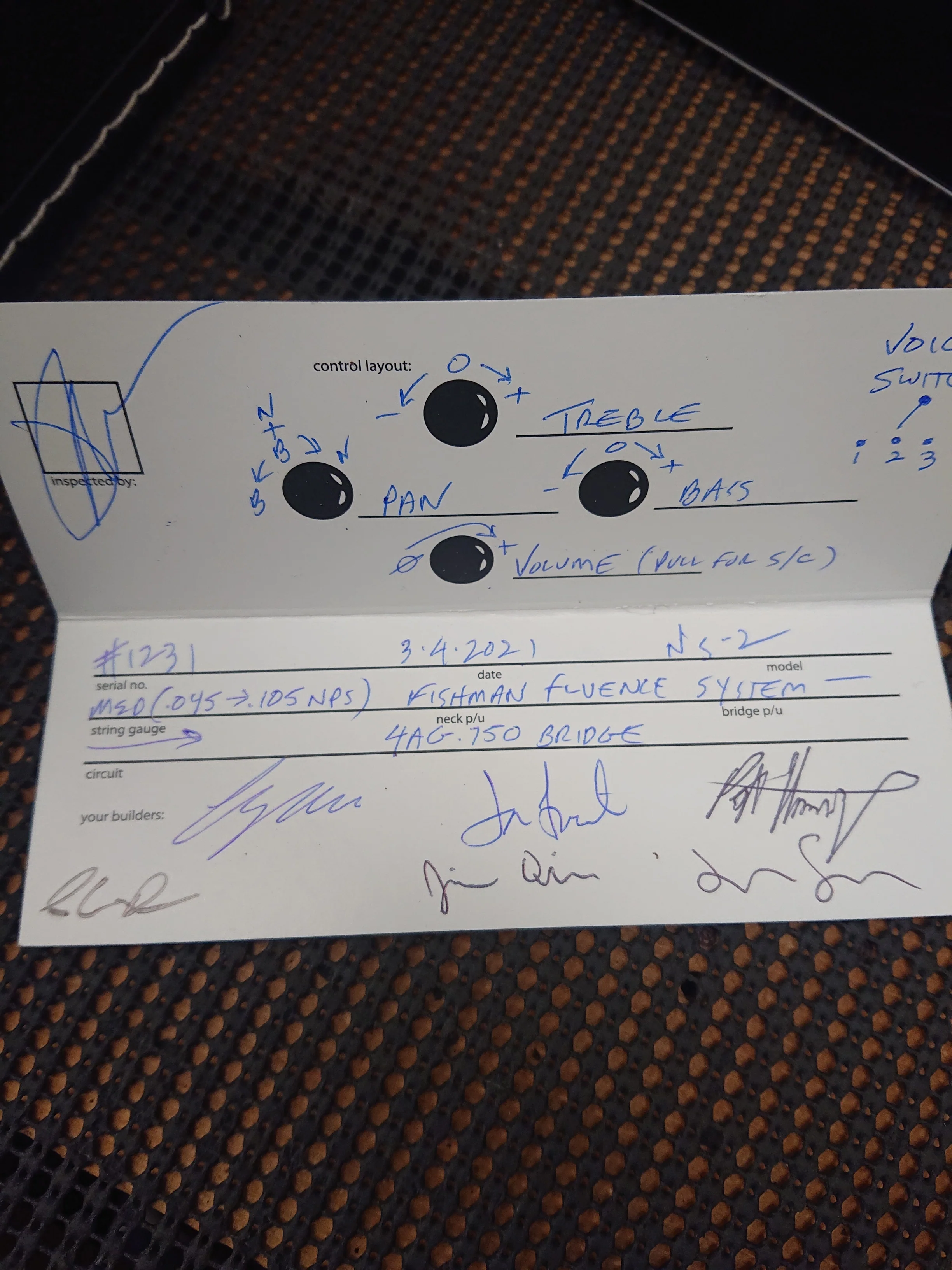 Spector Custom NS-2 Ziricote - Image 14