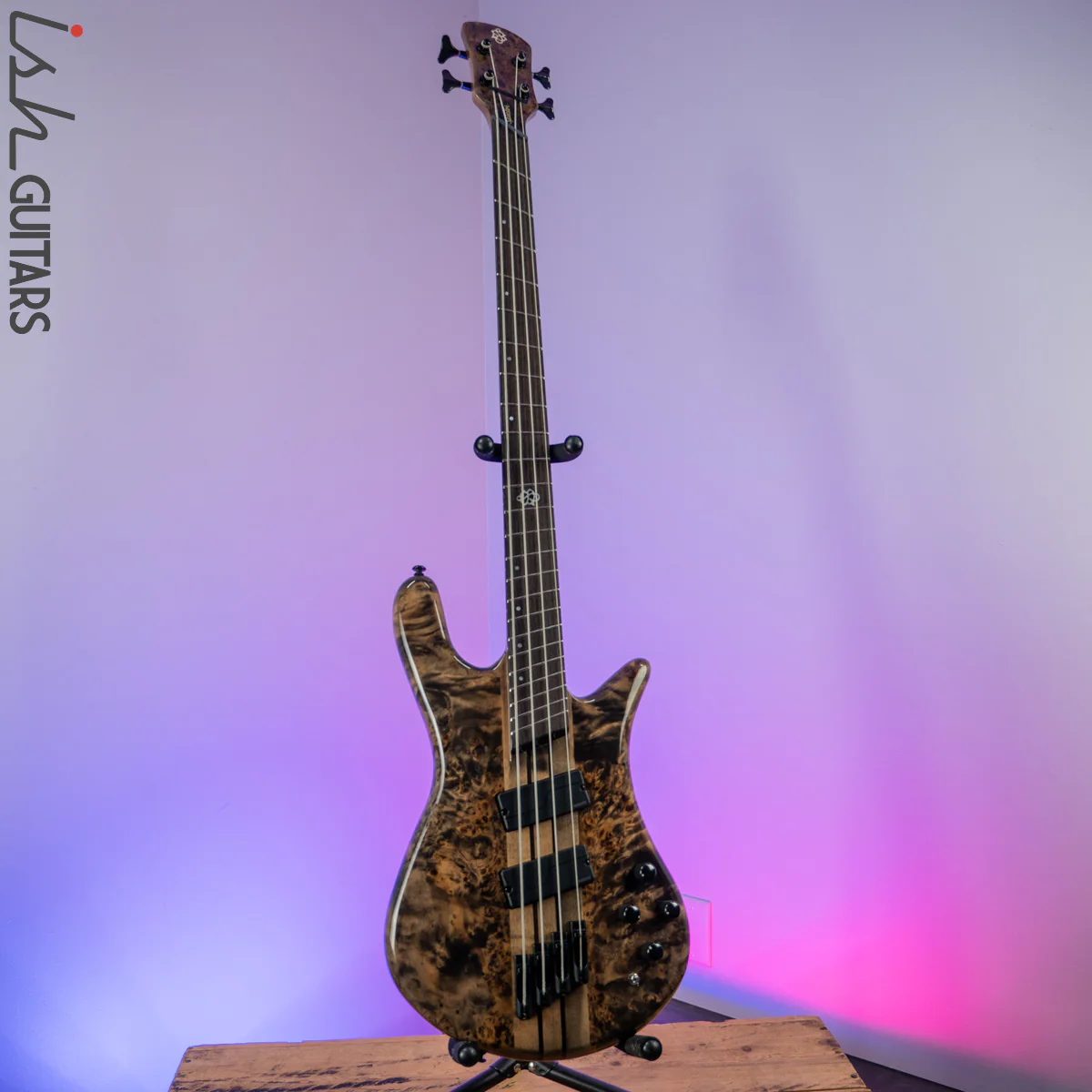 2021 Spector NS Dimension 4 Multi-Scale Super Faded Black Gloss - Image 2