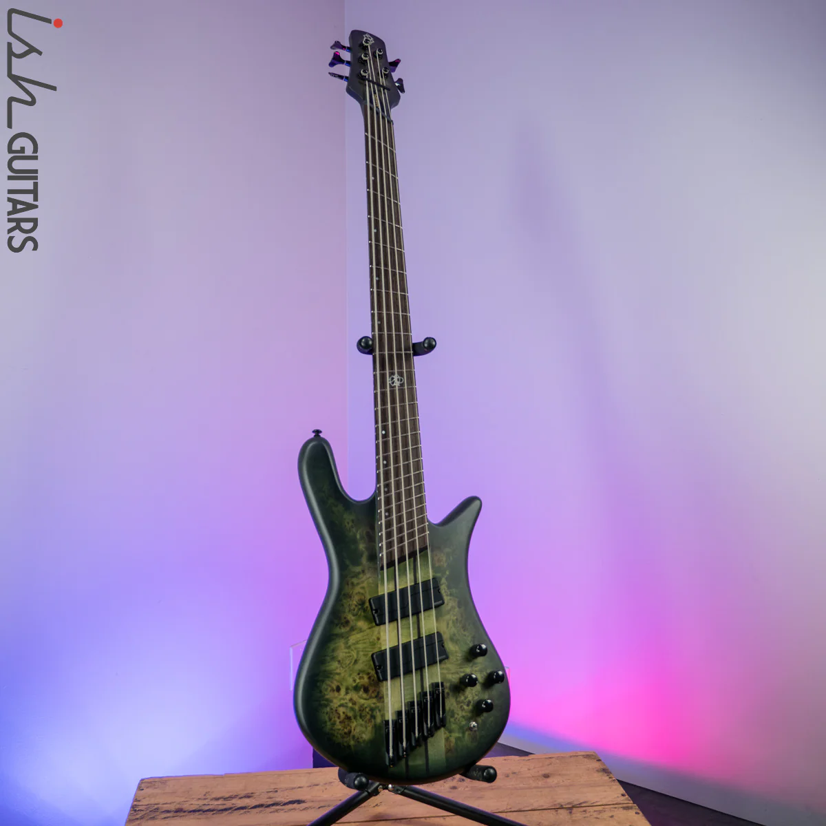 2021 Spector NS Dimension 5 Multi-Scale Haunted Moss Matte - Image 2