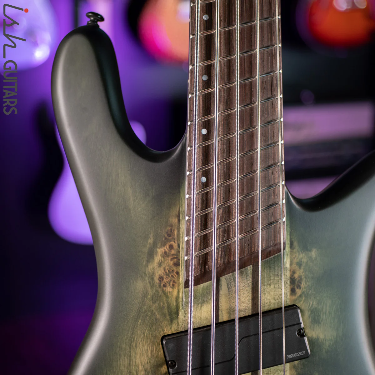 2021 Spector NS Dimension 5 Multi-Scale Haunted Moss Matte - Image 3