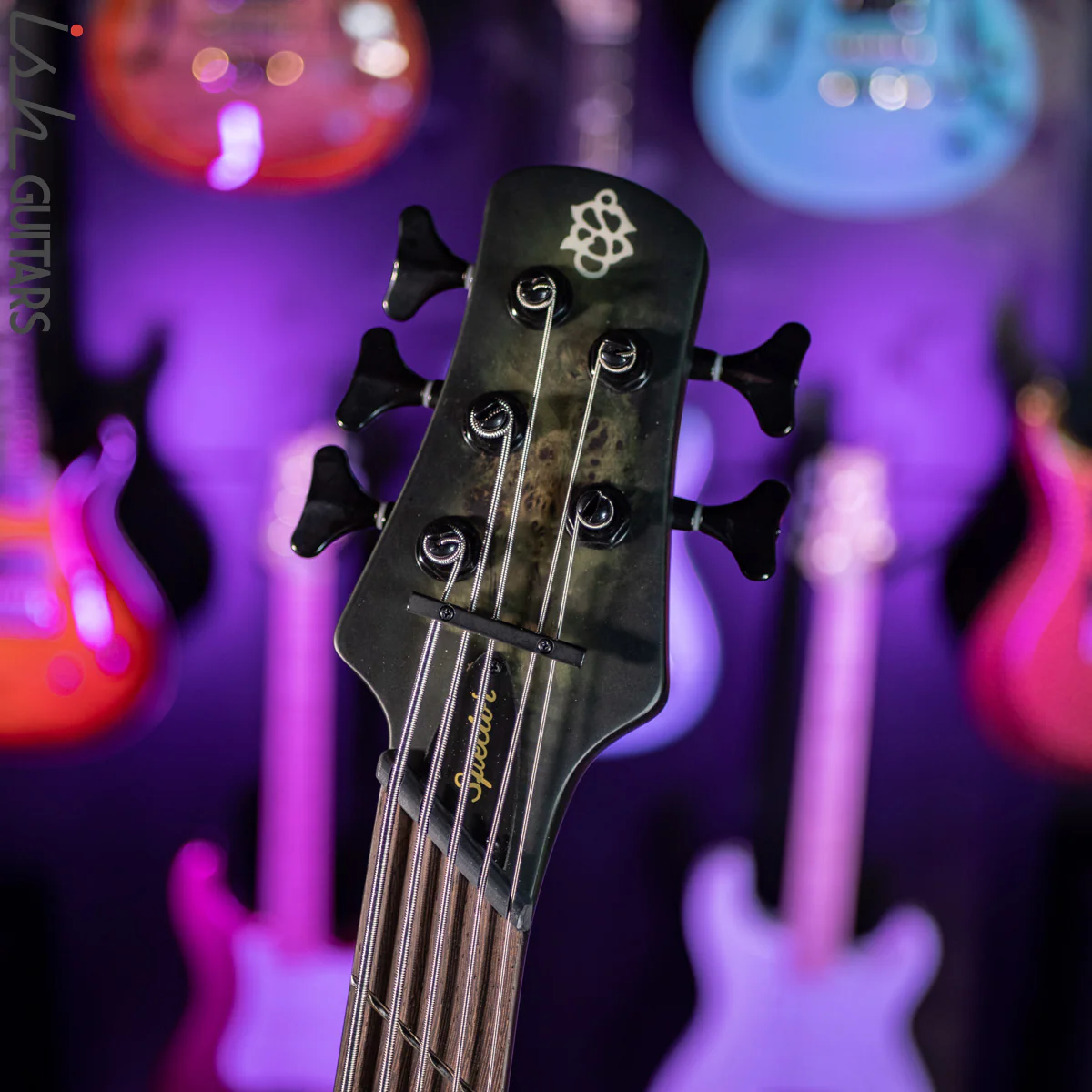 2021 Spector NS Dimension 5 Multi-Scale Haunted Moss Matte - Image 7