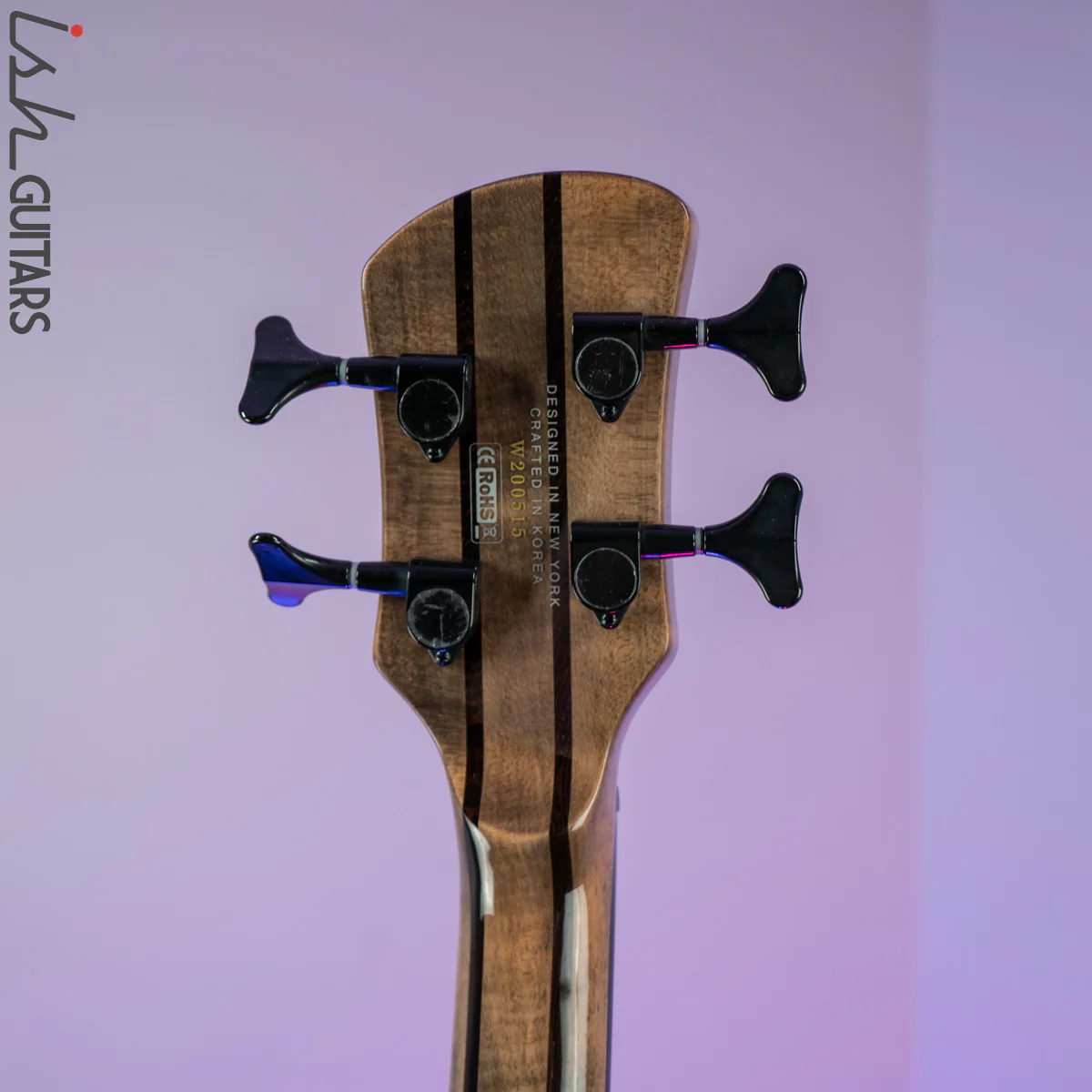 2021 Spector NS Dimension 4 Multi-Scale Super Faded Black Gloss - Image 12