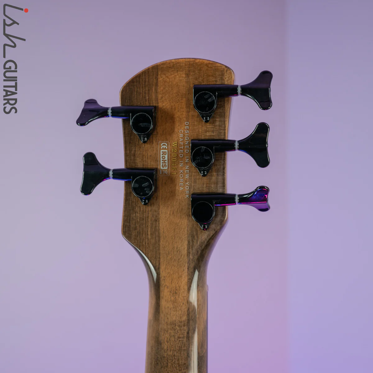 2021 Spector NS Ethos 5 Super Faded Black Gloss - Image 12