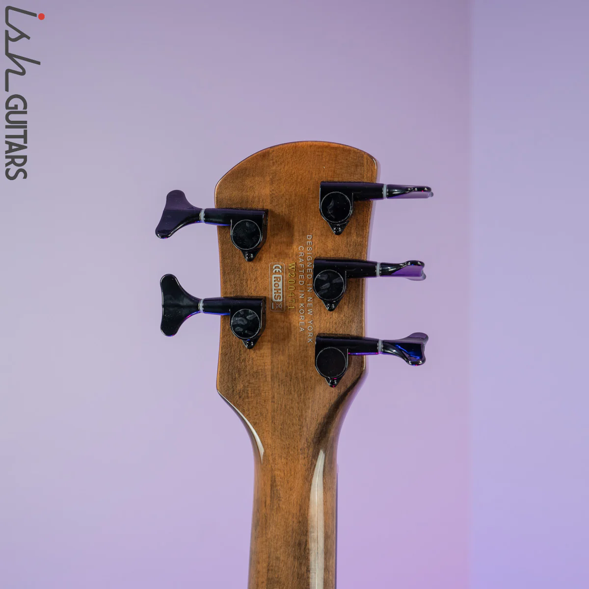 2021 Spector NS Ethos 5 Super Faded Black Gloss - Image 12