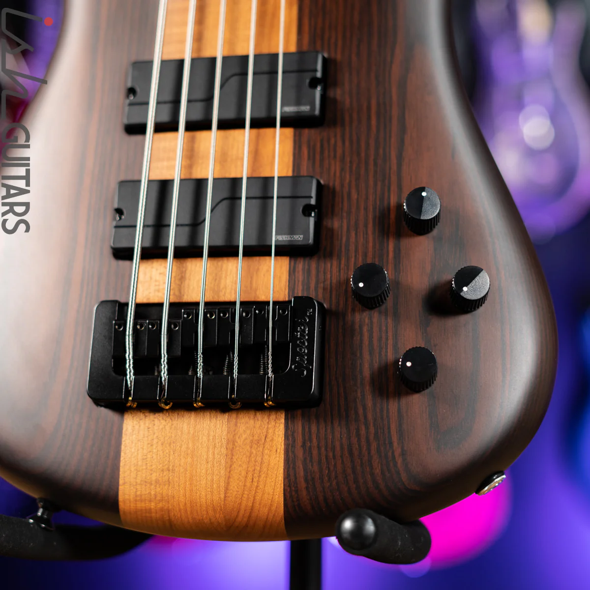 Spector USA NS-5XL 5-String Bass Roasted Ash Natural Satin - Image 4