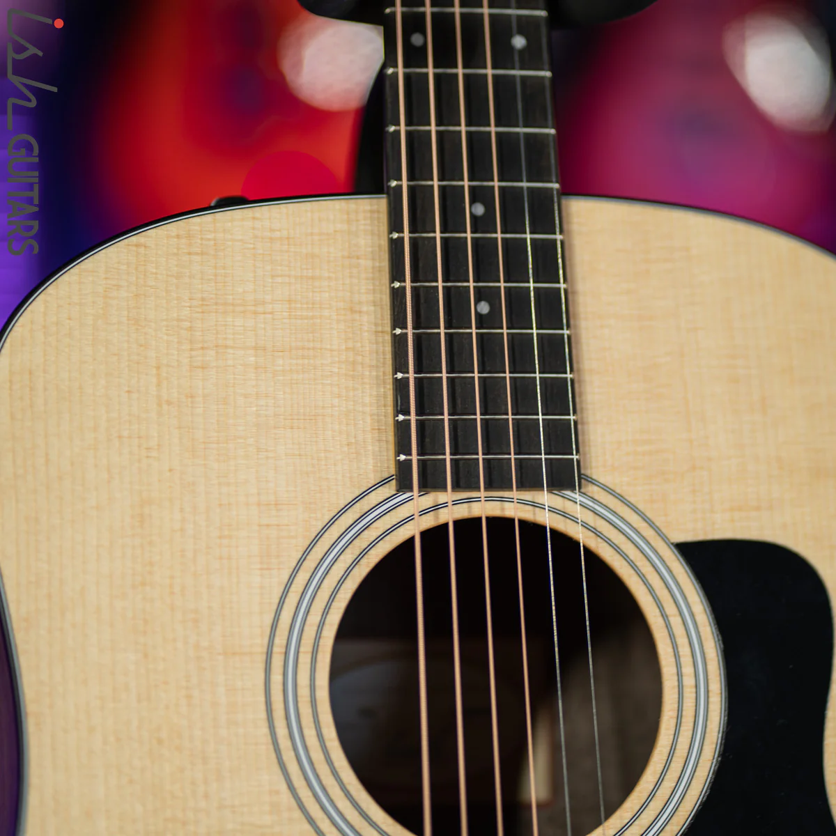 2021 Taylor 110e Dreadnought Natural Sitka - Image 5