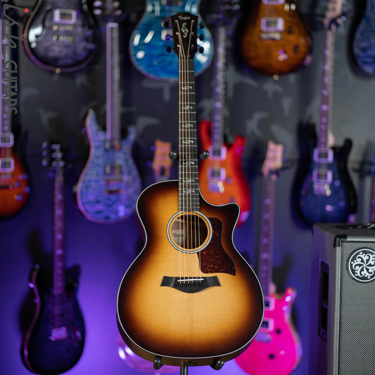 2021 Taylor 314CE Ltd Grand Auditorium Torrefied Spruce/Quilted Sapele - Image 3