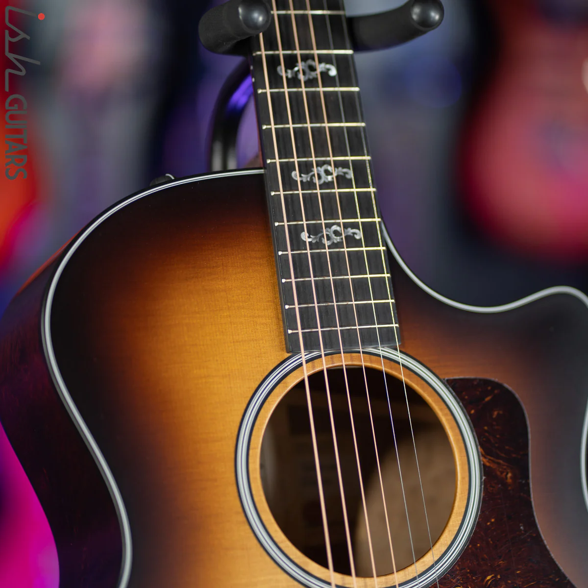 2021 Taylor 314CE Ltd Grand Auditorium Torrefied Spruce/Quilted Sapele - Image 7